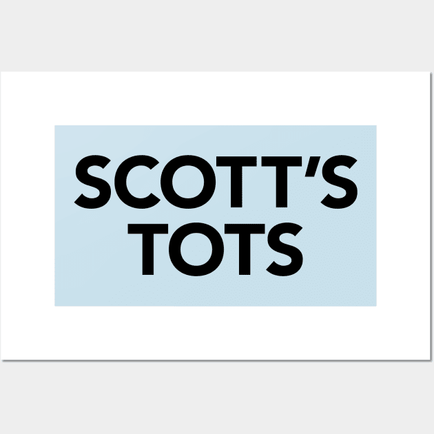 Scott's Tots Wall Art by hinoonstudio